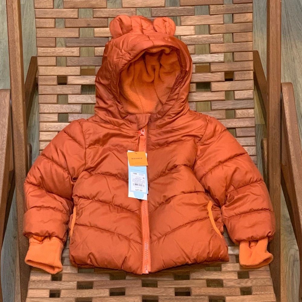 *SOLD* Cat & Jack Rust Baby Jacket